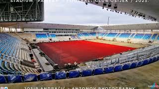 stadium pampas football club Osijek 2023 [upl. by Britte]