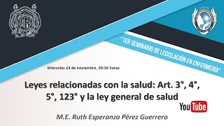 Ponencia 2 Leyes relacionadas con la Salud [upl. by Ozkum]