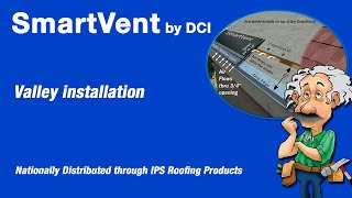 Ventilating a roof valley with SmartVent by DCI Products [upl. by Murdocca217]