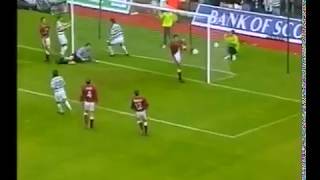 Mark Viduka Celtic  29081999  Celtic 4x0 Hearts of Midlothian  1 gol [upl. by Eda]