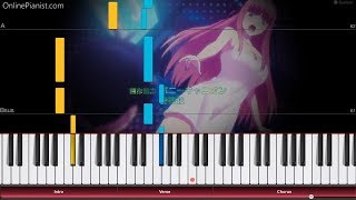 Gotoubun no Hanayome OP  quotGotoubun no Kimochiquot  Piano Tutorial  Piano Cover [upl. by Aehtla]