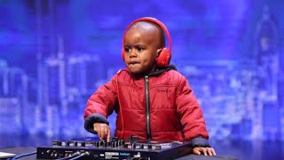 The Most Famous Baby DJ In The World On SAs Got Talent Stage [upl. by Yrag]