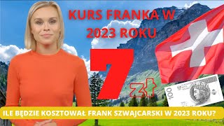 PROGNOZA kurs franka szwajcarskiego CHF 2023 SZOKUJĄCE prognozy dla Frankowiczów [upl. by Romeyn666]