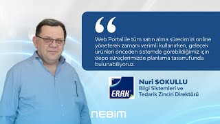 Erak  Nebim V3 Ham Madde ve Aksesuar Tedarikçileri için Web Portal [upl. by Demmahom]