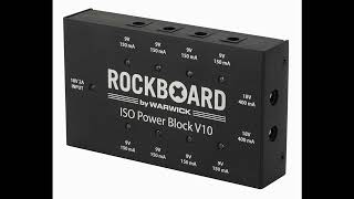 RockBoard ISO Power Block V10 Multi Power Supply [upl. by Zorine34]