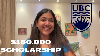 How I won a 180000 Scholarship to study at UBC [upl. by Rew]