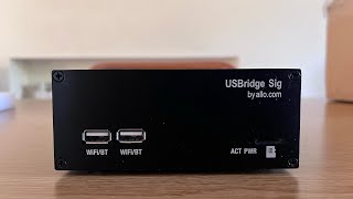 Allo USBridge Signature Unboxing  Technical features [upl. by Aitercul]