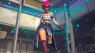 NEW Kiriko Kunai Spin Highlight Intro with Different Skins  Overwatch 2 [upl. by Assirt124]