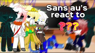 Sans au’s react to  cringe  mistakes  badly made  bad quality  lazy [upl. by Gaiser]