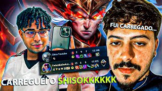 CARREGUEI O SHISO E ELE FALOU ISSO KKK  TOP RANK YASUO EODARKZINN  LoL WILD RIFT [upl. by Zoarah]