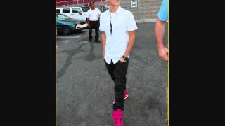 Justin Bieber Wearing Pink Shoes [upl. by Tireb]