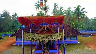 Puthenvelikkara karottukara sreekrishna temple Aerial 4K [upl. by Ayirp]