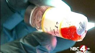 NBC 4 Shows How Chemotherapy Beads Are Used to Fight Cancer [upl. by Siuqcram]