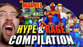 HYPE amp RAGE Compilation  Marvel Vs Capcom Edition [upl. by Fredek]