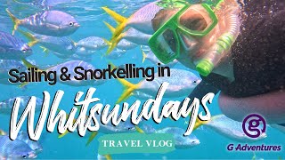 P8  Sailing amp Snorkeling in Whitsundays  G Adventures  Australia  Natasha Atlas [upl. by Funk796]