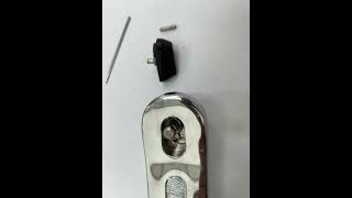 Sailboat Winch handle lock repair [upl. by Idahs]