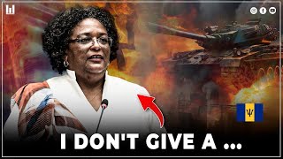 UN Barbados PRIME MINISTER MIA MOTTLEY SPITS FIRE [upl. by Eylrac]