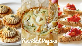 APERITIVOS PARA NAVIDAD  VEGANOS amp FÁCILES [upl. by Ernestine]