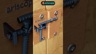 Smart AutoLatching Door Lock with Swinging Rod Mechanism [upl. by Dnalyr]