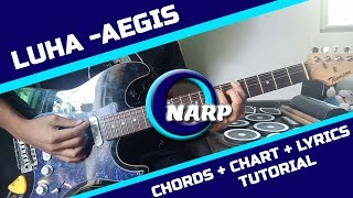 Luha  Aegis Guitar Tutorial w  lyrics  chords  chart  ALL CHORDS and LYRICS below [upl. by Burne882]