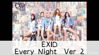 EXID  Every Night ver2 和訳 ｶﾅﾙﾋﾞ [upl. by Tenney]