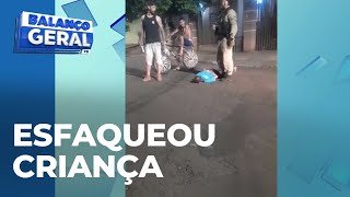 Homem é preso após esfaquear enteada de apenas 10 anos em Apucarana [upl. by Naesad646]