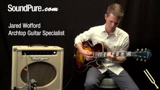 Eastman AR371CE Sunburst Archtop Guitar Demo [upl. by Morgana]