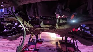 toyota avensis EPB removal and rear subframe drop [upl. by Karola]