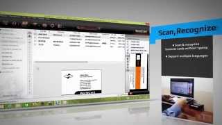 Intro WorldCard Pro Multilanguage business card reader for Win Mac 名片王金典版 [upl. by Diley]