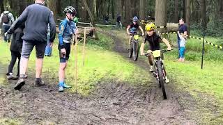 Matti in de Flanders MTB kids series in Moerbeke [upl. by Cahn]