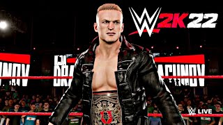 WWE 2K22  Ilja Dragunov vs WALTER Most Wanted Pack DLC Gameplay  PS5 60FPS [upl. by Elokkin550]