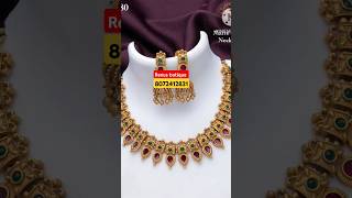 💃Top Trendy Necklace offer Price 💃shorts necklace trendingsong diwalioffer offerprice youtube [upl. by Aileda954]