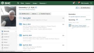 Schoology Reordering Folders or Assignments by Scrolling [upl. by Mccullough]