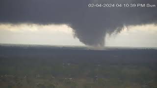 Large Funnel Cloud Swirls Across Valdosta Amid Tornado Warnings [upl. by Atiuqat327]