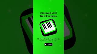 3D Piano Notes Keyboard Melody 3d piano 3dapple pianomusic apple pianonotes augmentedreality [upl. by Marozas]