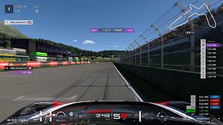 Audi VGT BoP Test  Autodromo Lago Maggiore  East [upl. by Navnod]