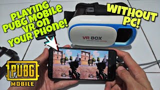 How to Play PUBG Mobile in VR  Virtual Reality on Your Phone [upl. by Valdes171]