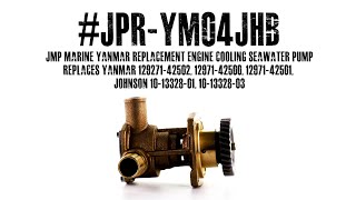 JPRYM04JHB JMP MARINE YANMAR REPLACEMENT ENGINE COOLING PUMP [upl. by Netsirc]