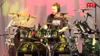 MEINL DRUM FESTIVAL 2012  Hannes Grossmann  Part 2 [upl. by Quintus]