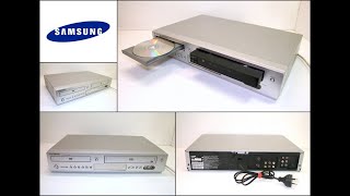 SAMSUNG DVDV5500 6 Head HiFi VCR DVD Combo Recorder Player [upl. by Aicenod]