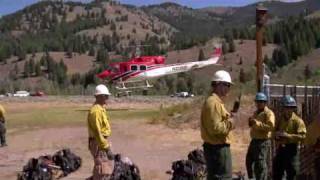 Helicopters at Work Firefighting [upl. by Yadnus]