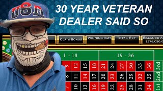 BEST ROULETTE STRATEGY ACCORDING TO 30 YEAR LAS VEGAS DEALER [upl. by Tracey]