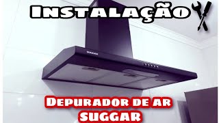 COMO INSTALAR DEPURADOR DE AR SUGGAR TOP CLEAN DI81DTPT viral instalar suggar [upl. by Ihsar751]