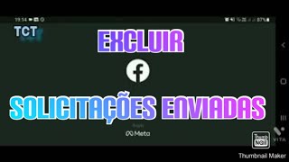 Como excluir solicitações de amizade enviadas no Facebook [upl. by Nylyahs]