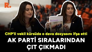 CHP’li vekil kürsüde o dava dosyasını ifşa etti AK Parti sıralarından çıt çıkmadı [upl. by Yelrebma]