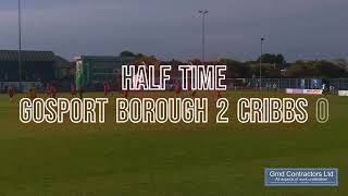 Gosport Borough vs Cribbs  Emirates FA Cup Highlights  160923 [upl. by Adnerb]