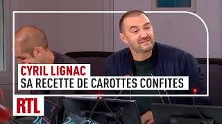 Cyril Lignac  sa recette des carottes confites [upl. by Annazus328]