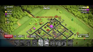 COC ME CLAN 9 FULL UPGRADE 100 ATTACK COMPILT [upl. by Adnamas]