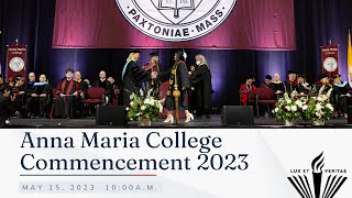 Anna Maria College Commencement Exercises 2023 [upl. by Aryc]