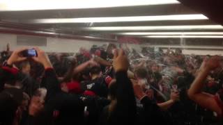 Utah Ute Football Locker Room After Beating USC [upl. by Artap116]